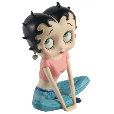 Betty Boop Sitting Cross leg 16cm