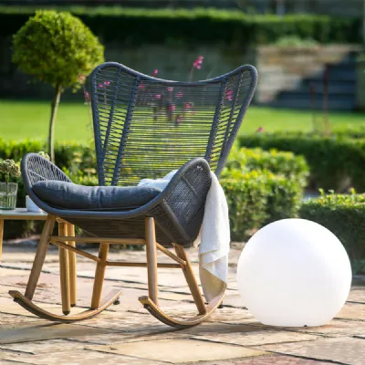 Rechargeable Ball Orb Outdoor Floor Lamp 45cm