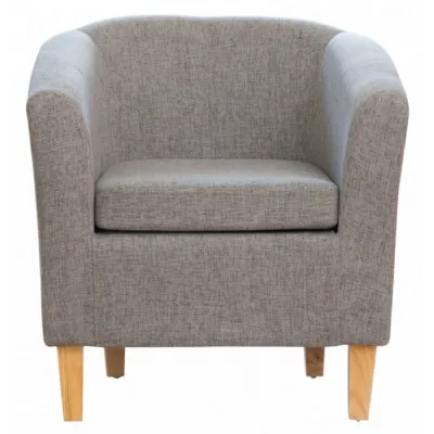 Plain Coloured Fabric Tub Chairs