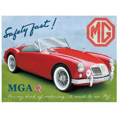 MGA Roadster Metal Sign 41cm TBD