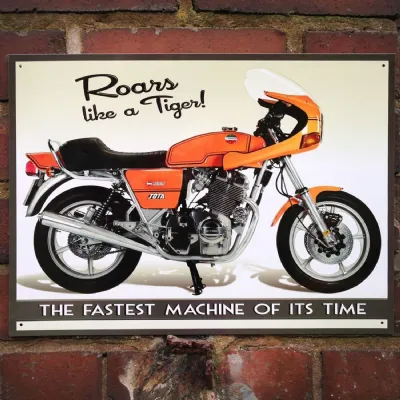 Laverda Jota 1000 Metal Sign 41cm