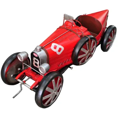 Giant 1920s Sports Car Decoration 120cm