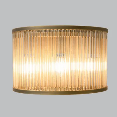 Dusk Antique Brass Finish Wall Lamp