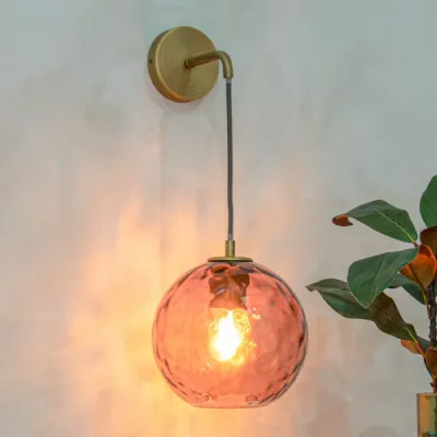Emily Pink Glass Shade