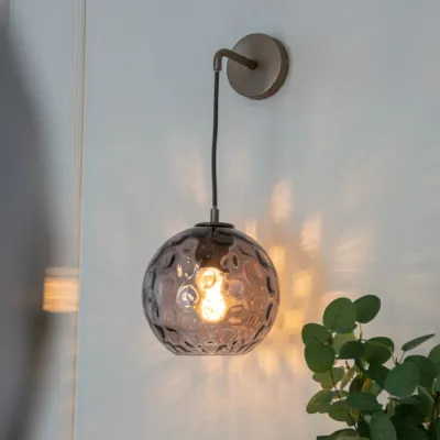 Emily Dark Grey Glass Shade