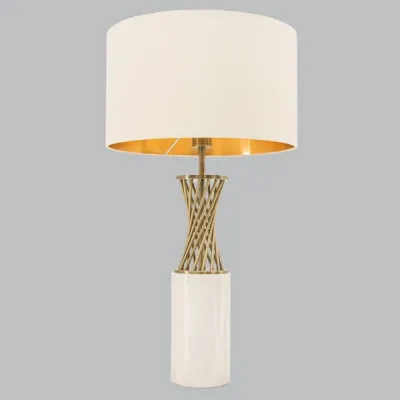 Rylan White Table Lamp