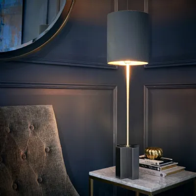 Felix Gunmetal Table Lamp