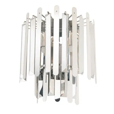 Mabel Nickel Finish Wall Lamp