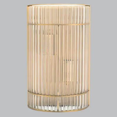 Troy Antique Brass Wall Lamp