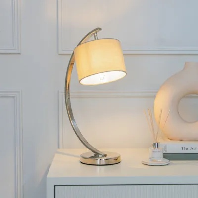 Ark Nickel Table Lamp
