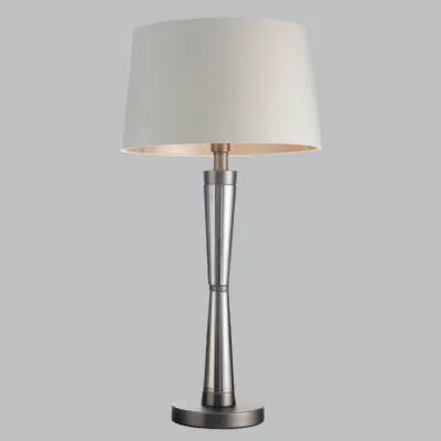 Hale Matt Black Nickel Finish Table Lamp