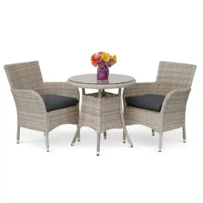 Roma Luxury Rattan Bistro Set