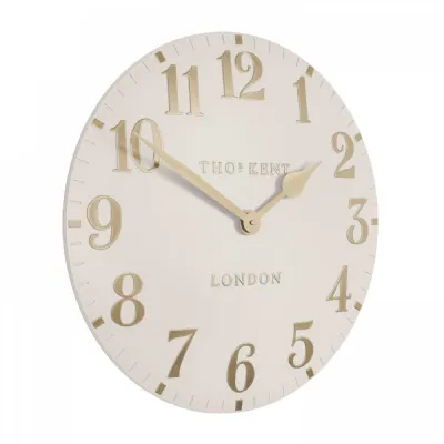 20 inches Wall Clock Oatmeal