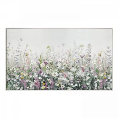 Floral Cascade Framed Art