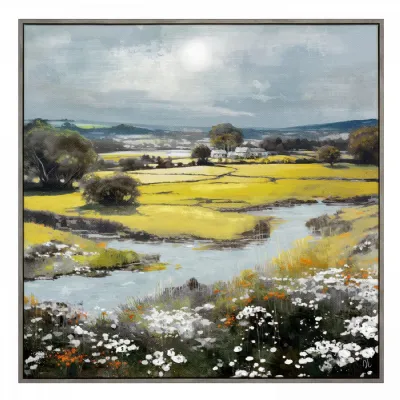 Summer Splendour Framed Canvas