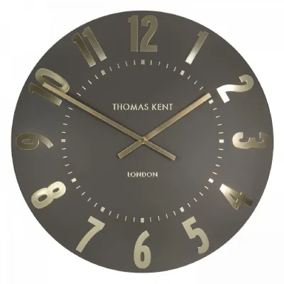 20 inches Wall Clock Espresso