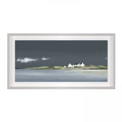 True Blue Framed Art