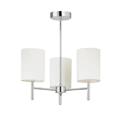 Brio Ceiling Lamp Chrome