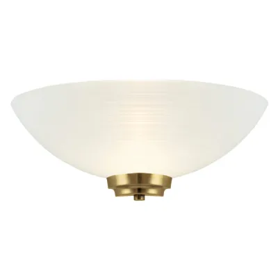 Welles Wall Light Antique Brass