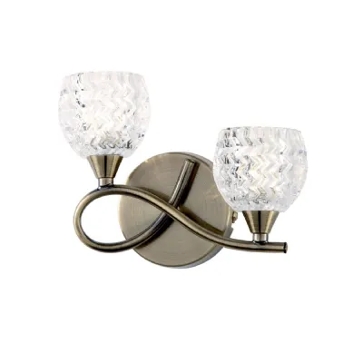 Boyer Wall Light Antique Brass LH