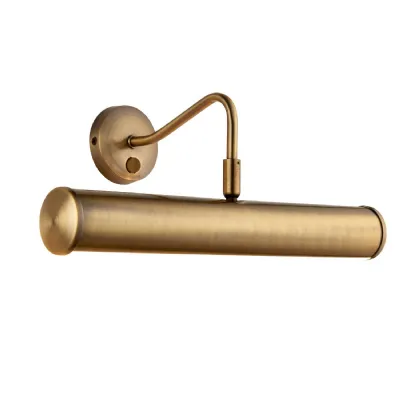 Turner 2 Wall Light Antique Brass