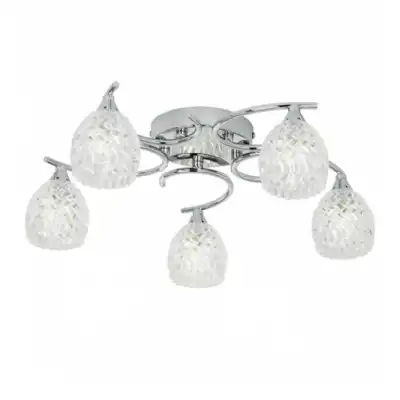 5 Ceiling Lamp Chrome