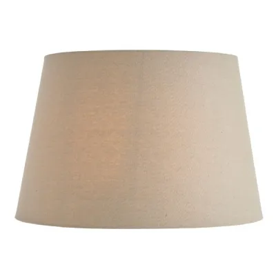 16inch Grey Faux Linen Shade