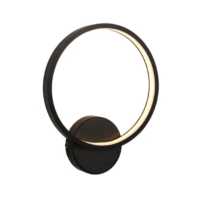 Kieron Outdoor 1 Wall Light Black