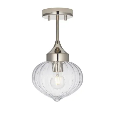Addington 1 Ceiling Light Nickel