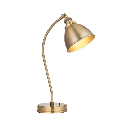 Table Lamp Antique Brass