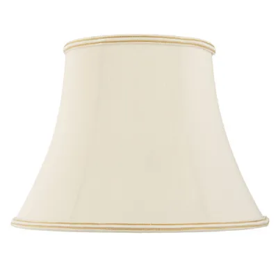 14inch Bell Shaped Cream Fabric Shade