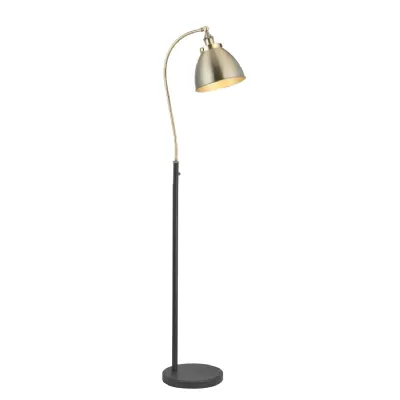 Franklin Floor Lamp Antique Brass