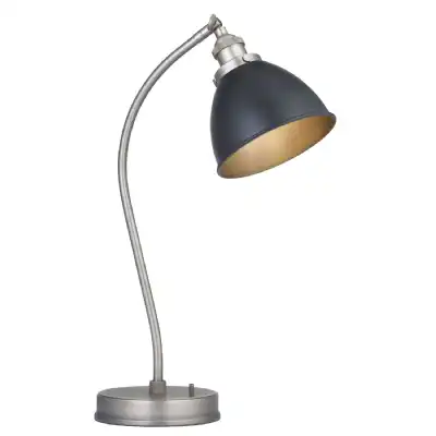 Black Pewter Table Lamp Pewter
