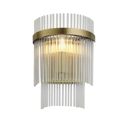 1 Wall Light Antique Brass