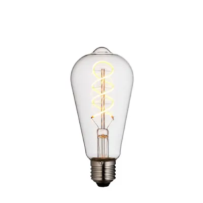 Twist E27 LED Pear 4W LED Warm White