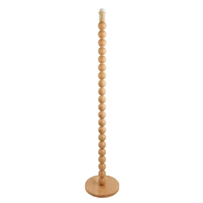 Cane Floor Lamp Base Natural Bamboo