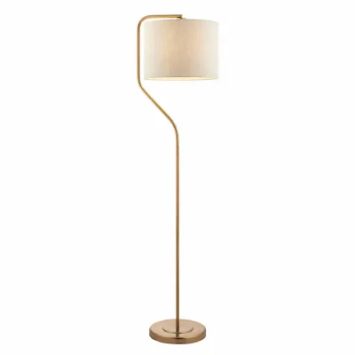 Floor Lamp Brushed Aged Brass