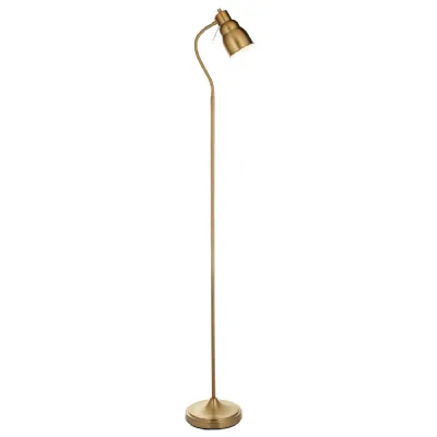 Flexi Floor Lamp Brushed Aged Brass