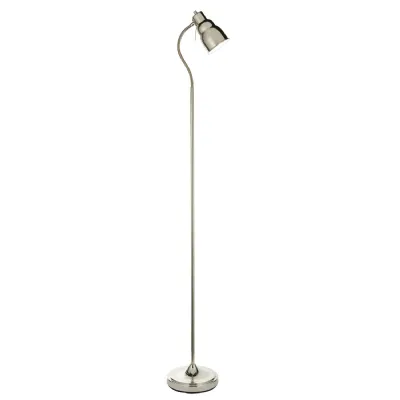 Flexi Floor Lamp Bright Nickel