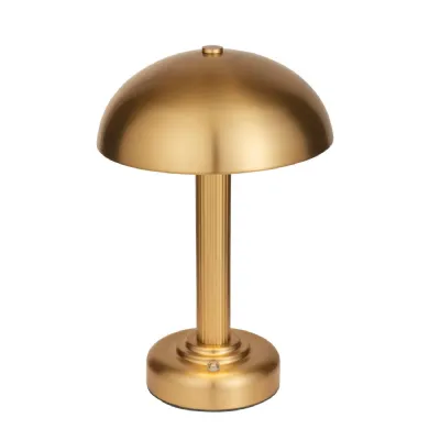 Bridport Rechargeable Table Lamp Warm Brass