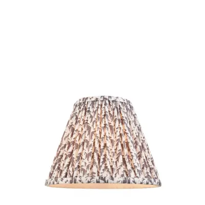 Grey Fabric Leaf Shade