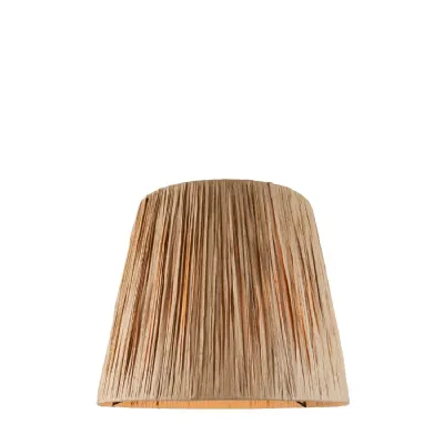 Natural Tapered Raffia Shade