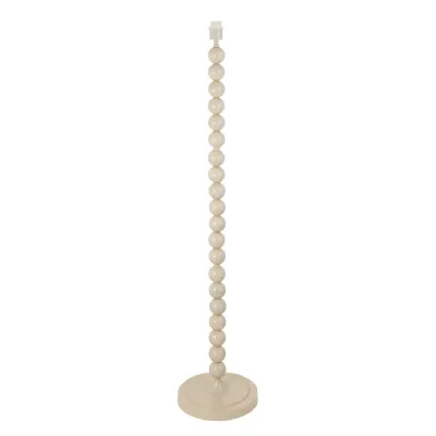 Floor Lamp Base Gloss Almond White Paint