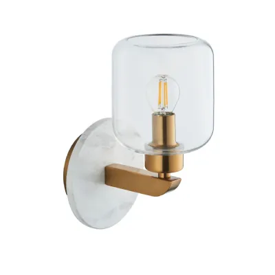Wall Light White Volakas Marble