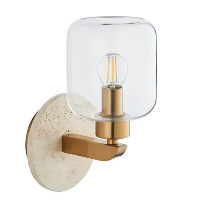 Wall Light Natural Travertine