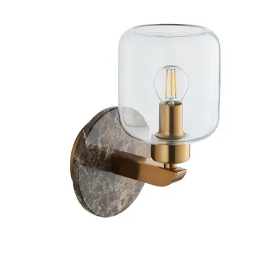 Wall Light Dark Brown Emperador Marble