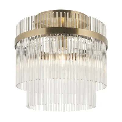 Marietta Ceiling Light Antique Brass