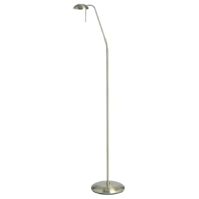 Hackney Floor Lamp Antique Brass