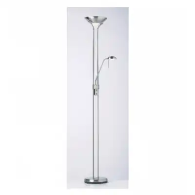 Floor Lamp Satin Chrome