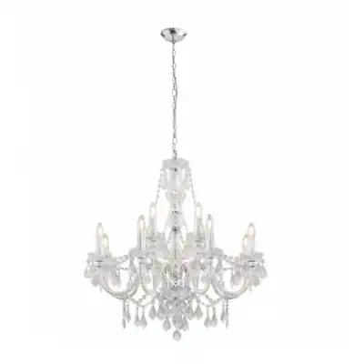 Crystallise 12 Pendant Ceiling Light 78 x 78cm